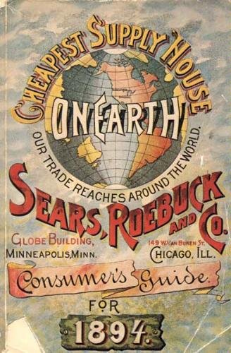 Cover of an 1894 Sears, Roebuck and Co. catalog.