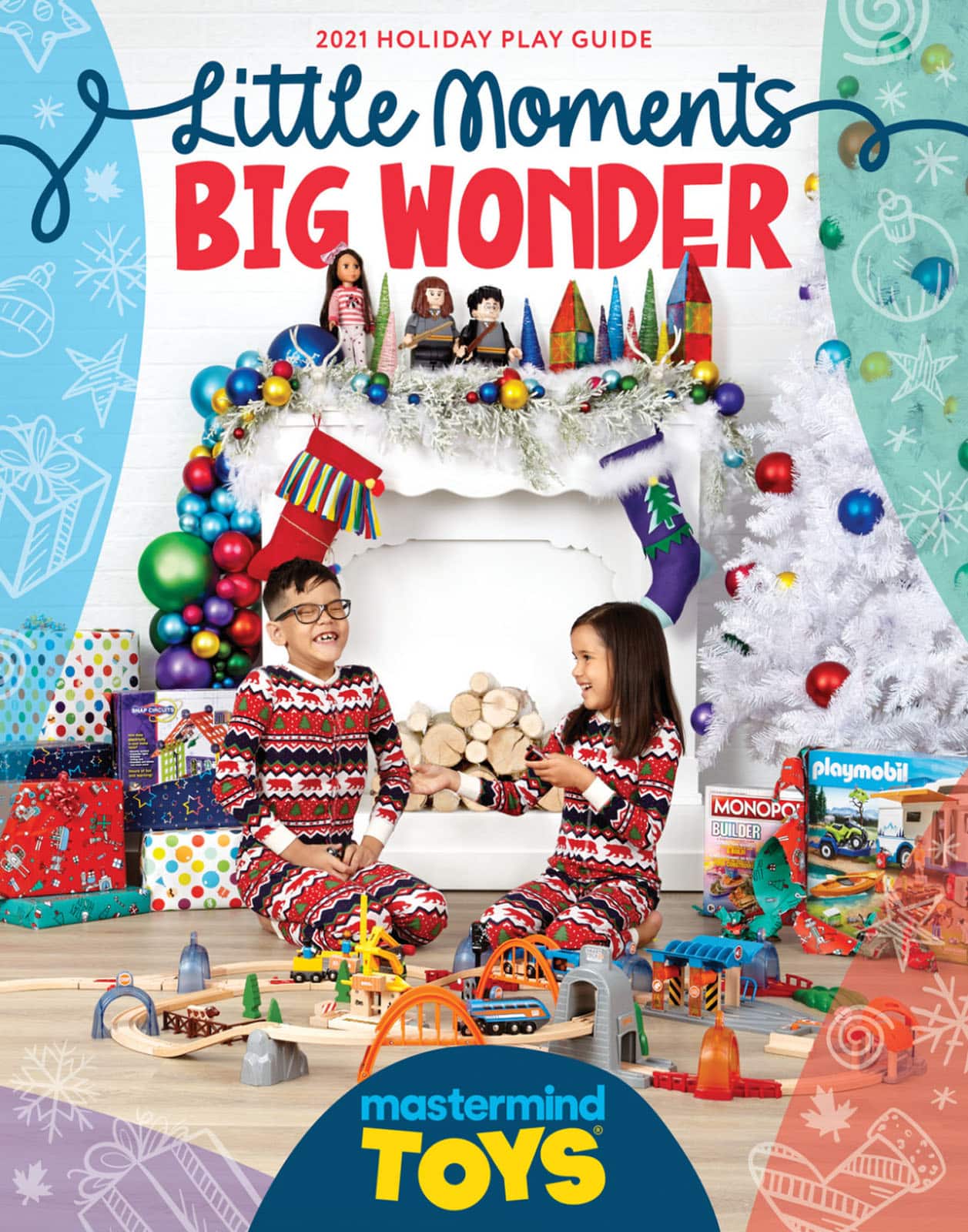 Cover showing kids surrounded by toys.