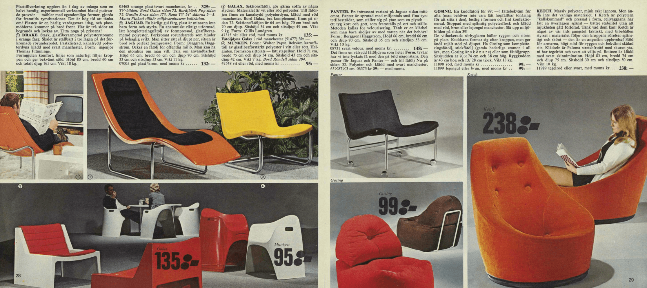 A page from an old IKEA catalog.