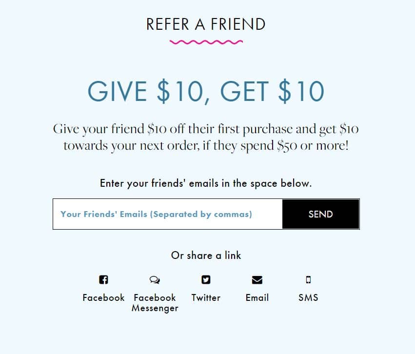 Fashion Referral Program Success Stories: True&Co - Word-of-Mouth