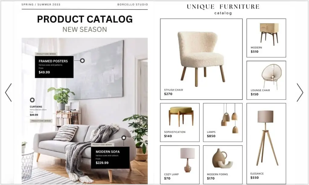 catalog home example Publitas